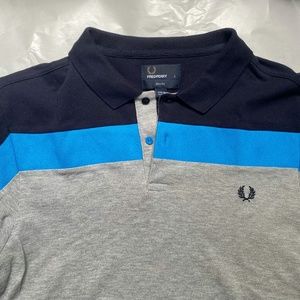 Fred Perry Slim Fit Panel Polo